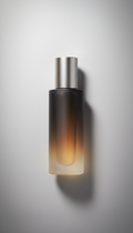 Silkening hair oil bottle with argan blend